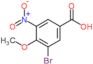 3-bromo-4-methoxy-5-nitro-benzoic acid
