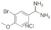 (3-BROMO-4-METHOXY-PHENYL)-METHANEDIAMINE HCL