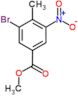 methyl 3-bromo-4-methyl-5-nitro-benzoate