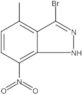 3-Bromo-4-methyl-7-nitro-1H-indazole