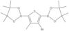 2,2'-(3-Bromo-4-metil-2,5-tiofenodiyl)bis[4,4,5,5-tetrametil-1,3,2-dioxaborolano]