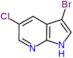 3-bromo-5-chloro-1H-pyrrolo[2,3-b]pyridine