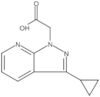 3-Cyclopropyl-1H-pyrazolo[3,4-b]pyridine-1-acetic acid