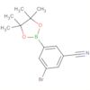 3-Bromo-5-(4,4,5,5-tetramethyl-1,3,2-dioxaborolan-2-yl)benzonitrile