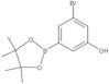 3-Bromo-5-(4,4,5,5-tetramethyl-1,3,2-dioxaborolan-2-yl)phenol