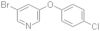 3-Bromo-5-(4-chlorophenoxy)pyridine