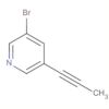 Pyridine, 3-bromo-5-(1-propyn-1-yl)-