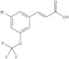 3-[3-Bromo-5-(trifluoromethoxy)phenyl]-2-propenoic acid