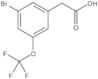 3-Bromo-5-(trifluoromethoxy)benzeneacetic acid