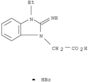 1H-Benzimidazole-1-aceticacid, 3-ethyl-2,3-dihydro-2-imino-, hydrobromide (1:1)