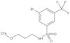 3-Bromo-N-(3-methoxypropyl)-5-(trifluoromethyl)benzenesulfonamide