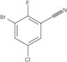 3-Bromo-5-chloro-2-fluorobenzonitrile