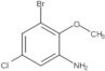 3-Bromo-5-chloro-2-methoxybenzenamine