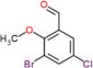 3-bromo-5-chloro-2-methoxybenzaldehyde