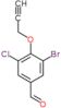 3-bromo-5-chloro-4-(prop-2-yn-1-yloxy)benzaldehyde