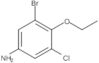 3-Bromo-5-chloro-4-ethoxybenzenamine