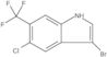 3-Bromo-5-chloro-6-(trifluoromethyl)-1H-indole