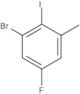 Benzene, 1-bromo-5-fluoro-2-iodo-3-methyl-