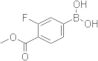 [3-Fluoro-4-(methoxycarbonyl)phenyl]boronic acid