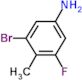 3-bromo-5-fluoro-4-methyl-aniline