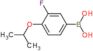 [3-fluoro-4-(propan-2-yloxy)phenyl]boronic acid