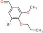 3-Bromo-5-methoxy-4-propoxybenzaldehyde