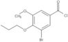 3-Brom-5-methoxy-4-propoxybenzoylchlorid