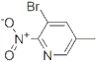 3-Bromo-5-méthyl-2-nitropyridine