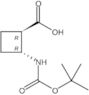 rel-(1R,2R)-2-[[(1,1-Dimethylethoxy)carbonyl]amino]cyclobutanecarboxylic acid