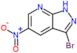 3-Bromo-5-nitro-1H-pyrazolo[3,4-b]pyridine