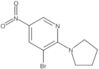 3-Bromo-5-nitro-2-(1-pyrrolidinyl)pyridine
