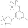 2-[3-Bromo-5-[[(1,1-dimethylethyl)dimethylsilyl]oxy]phenyl]-4,4,5,5-tetramethyl-1,3,2-dioxaborolane