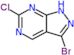 3-bromo-6-chloro-1H-pyrazolo[3,4-d]pyrimidine