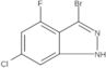 3-Bromo-6-chloro-4-fluoro-1H-indazole