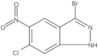 3-Bromo-6-chloro-5-nitro-1H-indazole