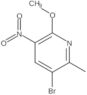 3-Bromo-6-methoxy-2-methyl-5-nitropyridine