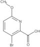 3-Bromo-6-methoxy-2-pyridinecarboxylic acid