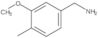 3-Methoxy-4-methylbenzenemethanamine