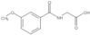 {[(3-methoxyphenyl)carbonyl]amino}acetate