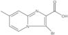 3-Bromo-7-methylimidazo[1,2-a]pyridine-2-carboxylic acid