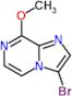 imidazo[1,2-a]pyrazine, 3-bromo-8-methoxy-