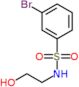 3-bromo-N-(2-hydroxyethyl)benzenesulfonamide