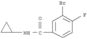 Benzamide,3-bromo-N-cyclopropyl-4-fluoro-
