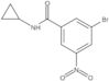 3-Bromo-N-cyclopropyl-5-nitrobenzamide