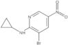 3-Bromo-N-cyclopropyl-5-nitro-2-pyridinamine