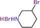 3-bromopiperidine hydrobromide (1:1)