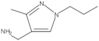 3-Methyl-1-propyl-1H-pyrazole-4-methanamine