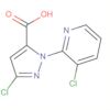 1H-Pyrazole-5-carboxylic acid, 3-chloro-1-(3-chloro-2-pyridinyl)-