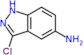 3-chloro-2H-indazol-5-amine