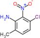 3-chloro-6-methyl-2-nitroaniline